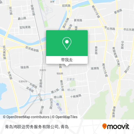 青岛鸿联达劳务服务有限公司地图