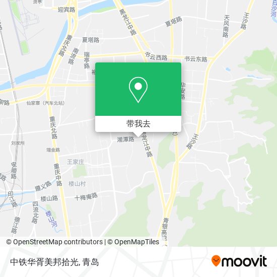 中铁华胥美邦拾光地图