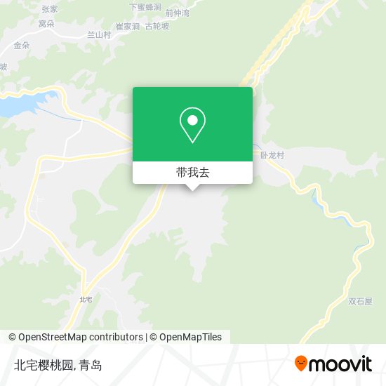 北宅樱桃园地图