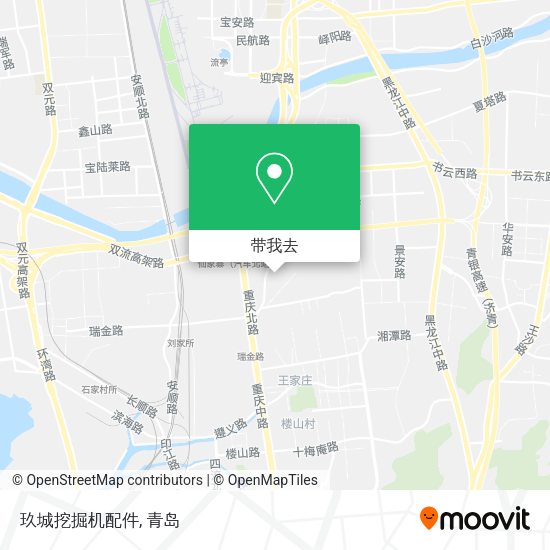 玖城挖掘机配件地图