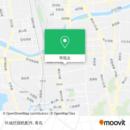 玖城挖掘机配件地图