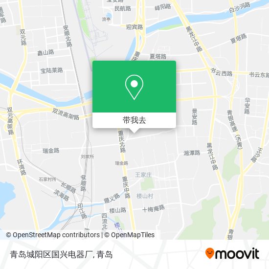 青岛城阳区国兴电器厂地图