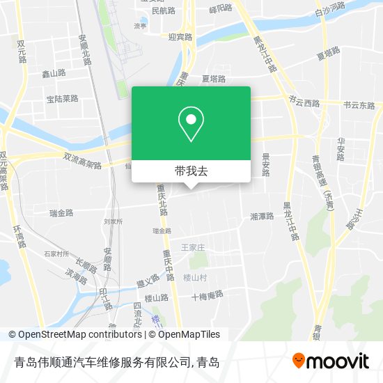 青岛伟顺通汽车维修服务有限公司地图