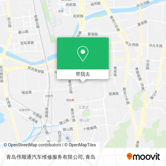 青岛伟顺通汽车维修服务有限公司地图