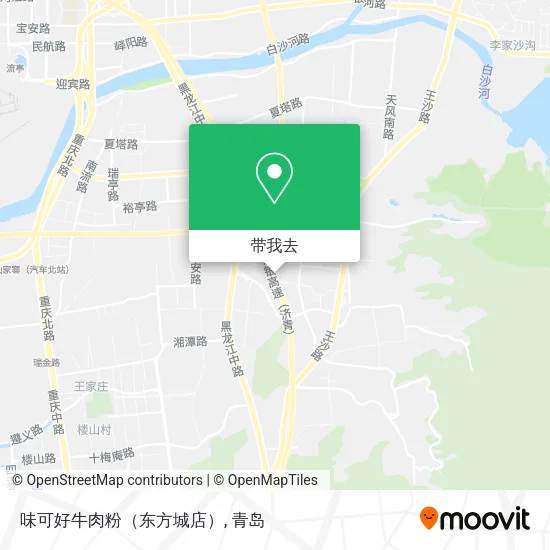 味可好牛肉粉（东方城店）地图