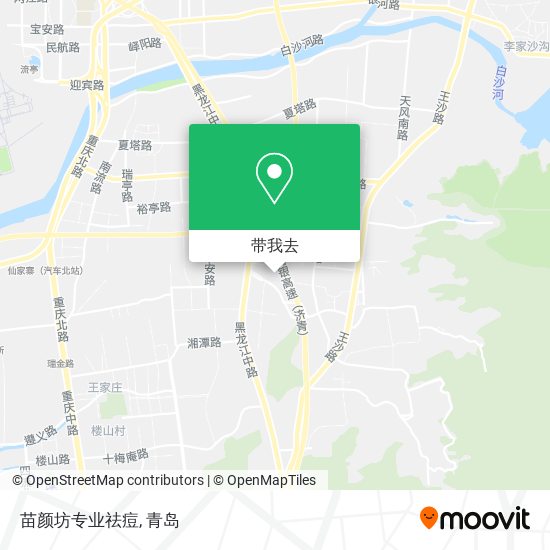 苗颜坊专业祛痘地图
