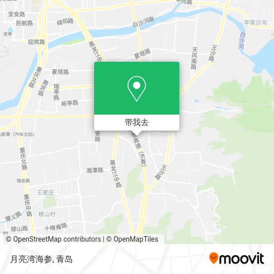 月亮湾海参地图