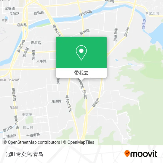 冠旺专卖店地图