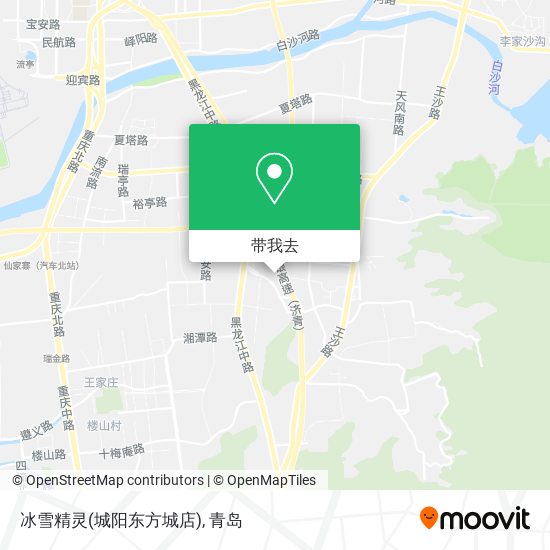 冰雪精灵(城阳东方城店)地图
