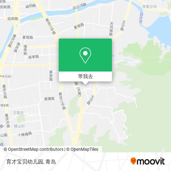 育才宝贝幼儿园地图