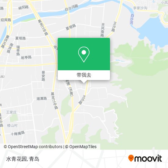 水青花园地图
