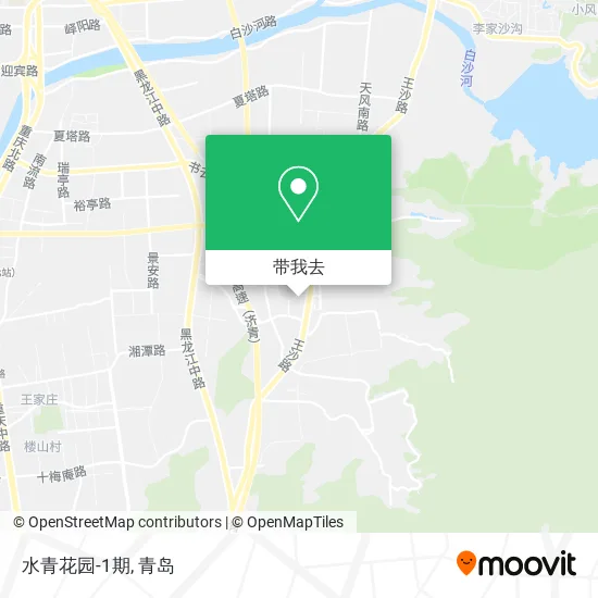 水青花园-1期地图