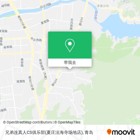 兄弟连真人CS俱乐部(夏庄法海寺场地店)地图