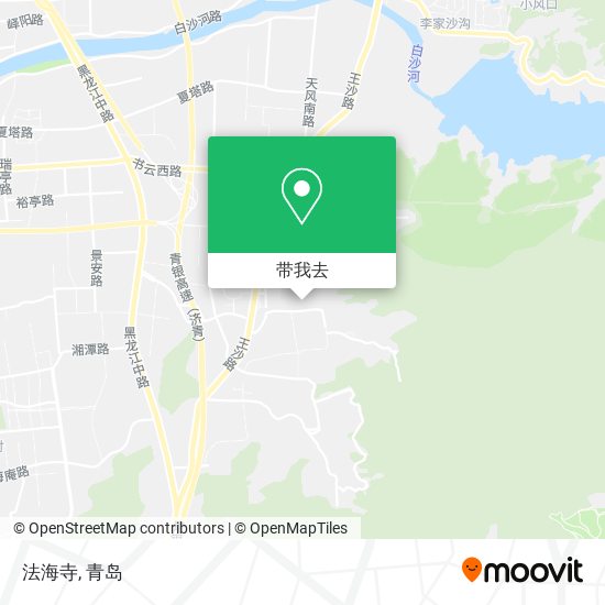 法海寺地图