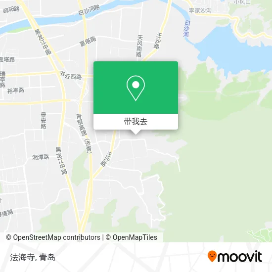法海寺地图