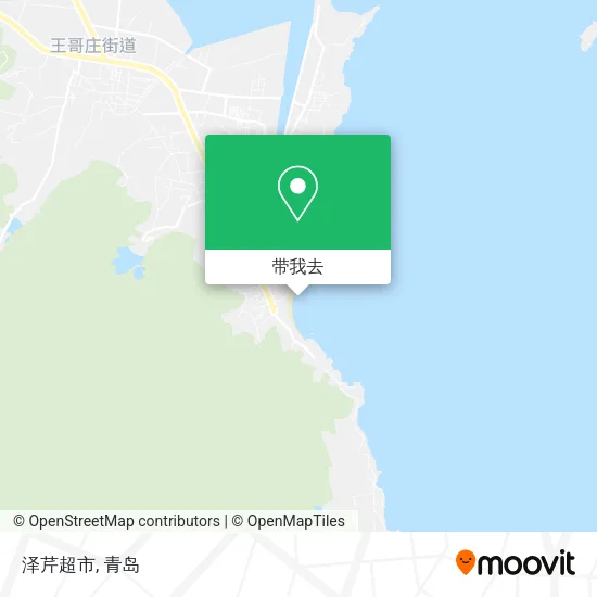 泽芹超市地图