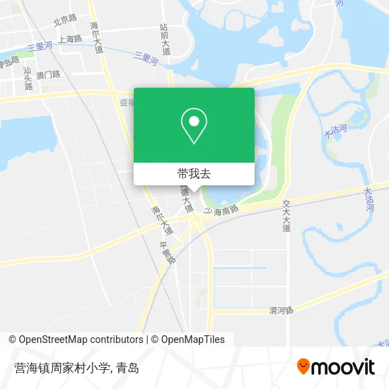 营海镇周家村小学地图