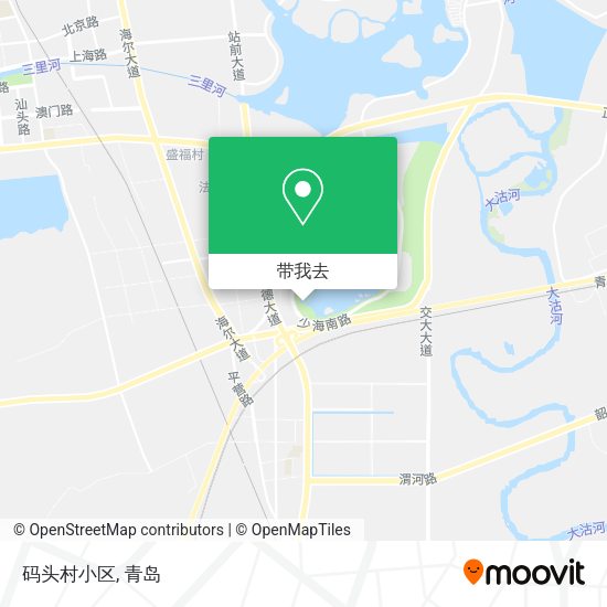 码头村小区地图