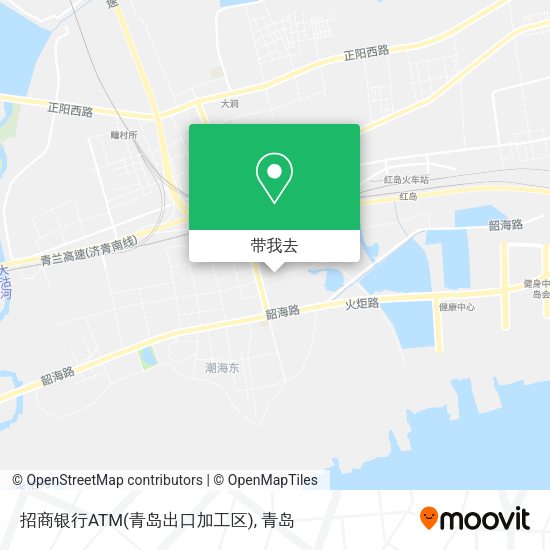 招商银行ATM(青岛出口加工区)地图