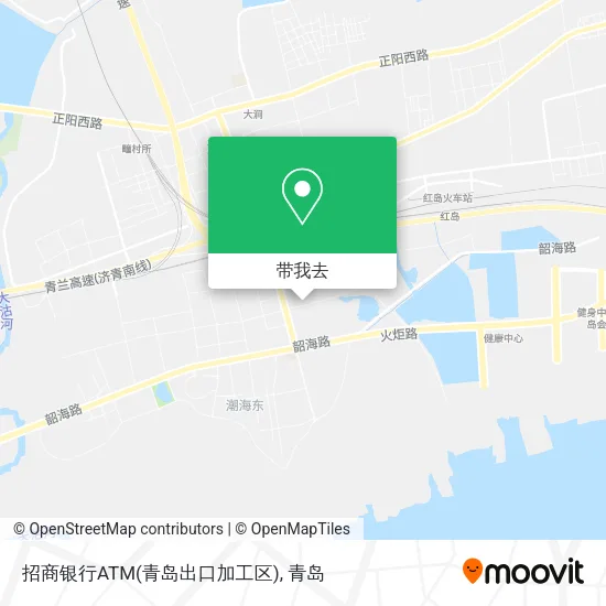 招商银行ATM(青岛出口加工区)地图