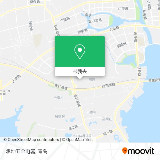 承坤五金电器地图