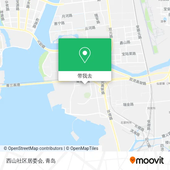 西山社区居委会地图