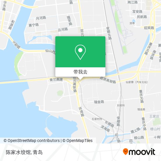陈家水饺馆地图