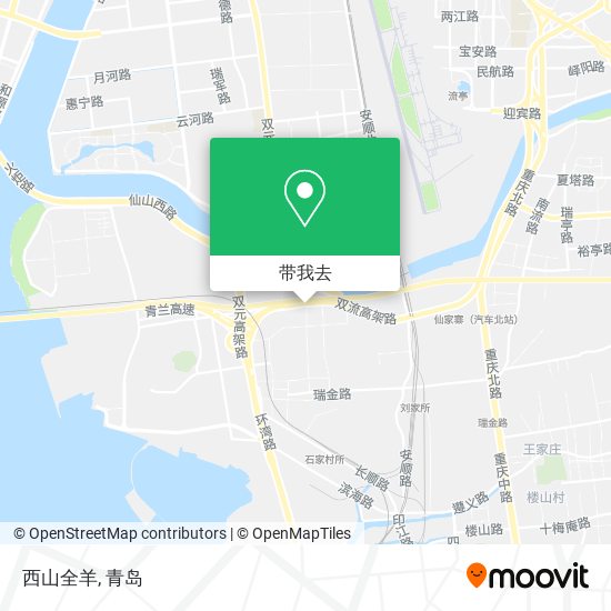 西山全羊地图