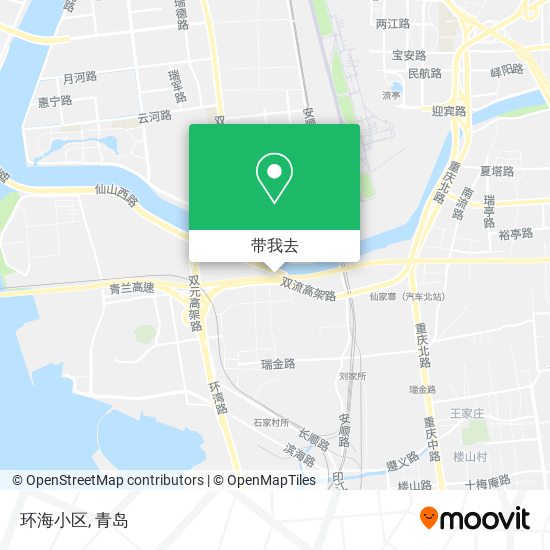 环海小区地图