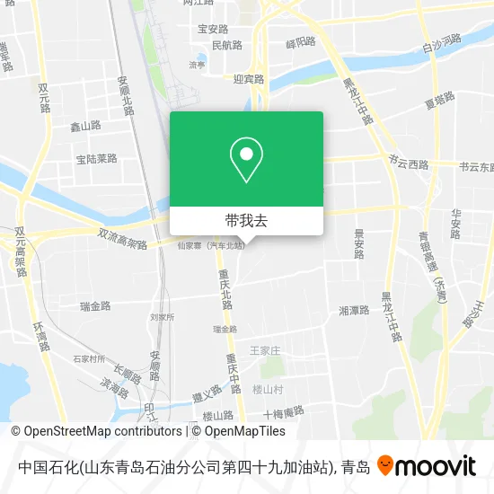 中国石化(山东青岛石油分公司第四十九加油站)地图