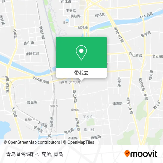 青岛畜禽饲料研究所地图