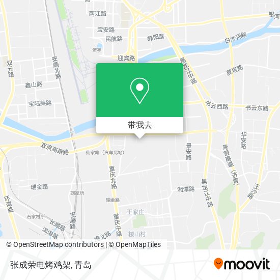 张成荣电烤鸡架地图