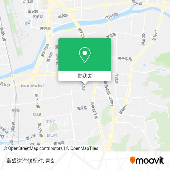 赢盛达汽修配件地图
