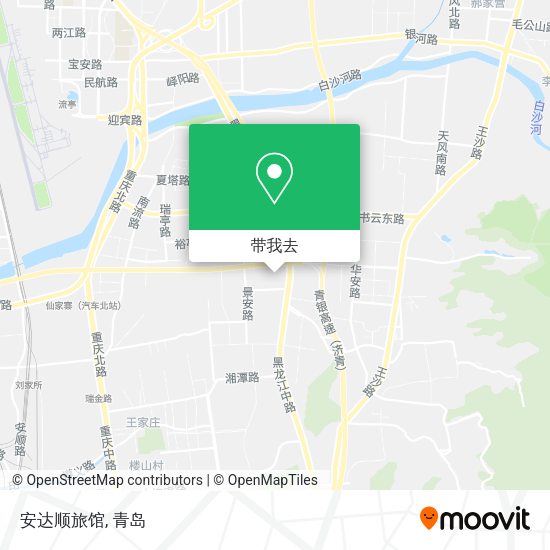 安达顺旅馆地图