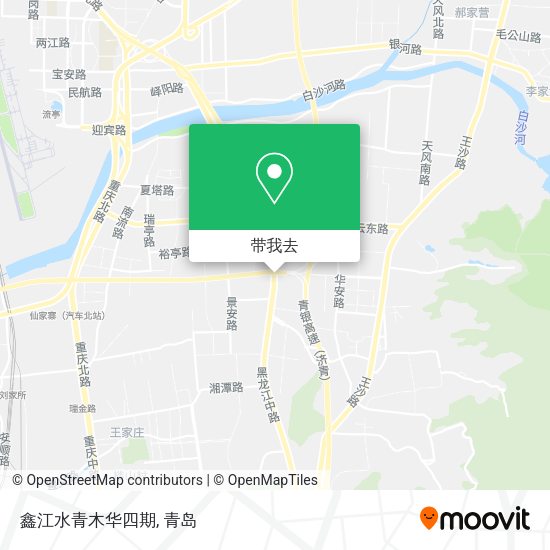 鑫江水青木华四期地图