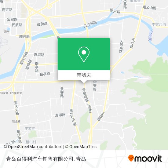 青岛百得利汽车销售有限公司地图