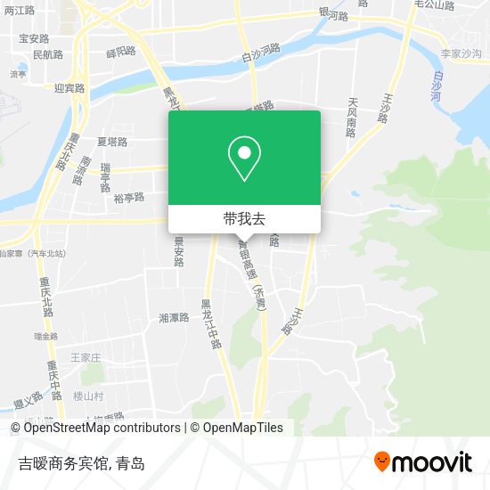 吉暧商务宾馆地图