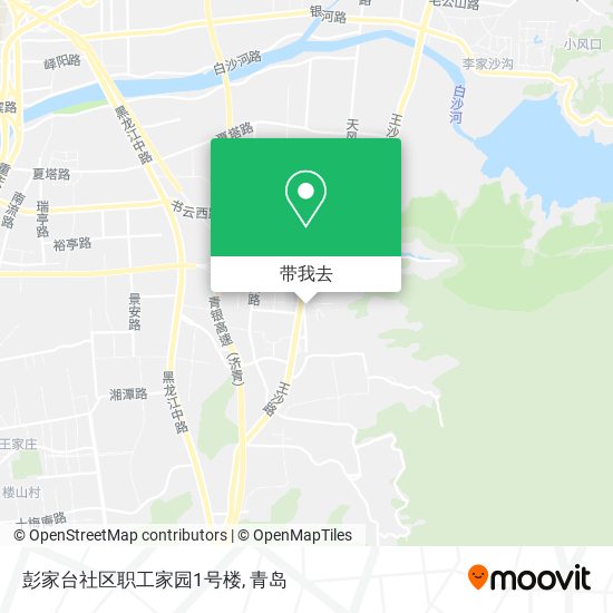 彭家台社区职工家园1号楼地图