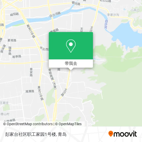 彭家台社区职工家园1号楼地图