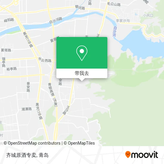 齐城原酒专卖地图