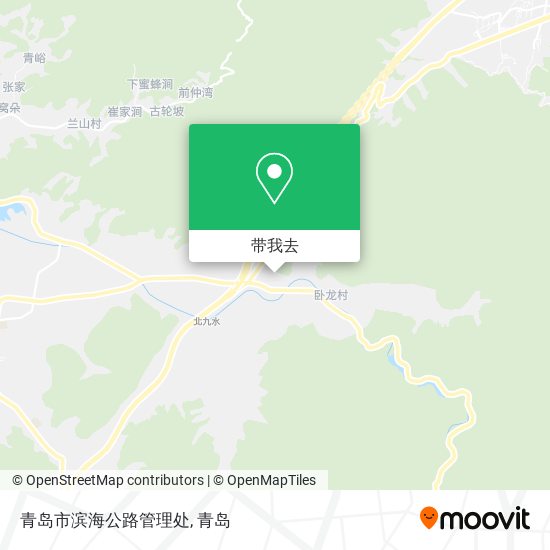 青岛市滨海公路管理处地图
