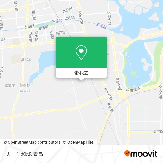 天一仁和城地图