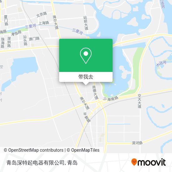 青岛深特起电器有限公司地图