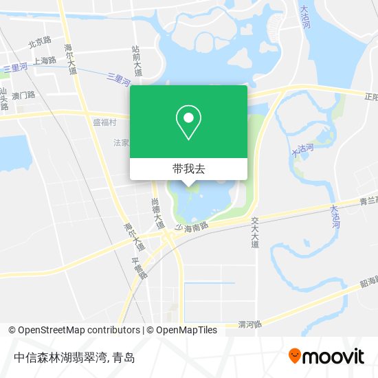 中信森林湖翡翠湾地图