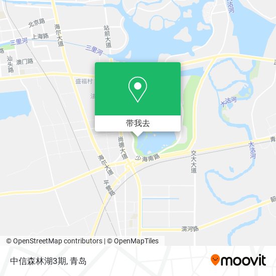中信森林湖3期地图