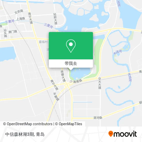中信森林湖3期地图
