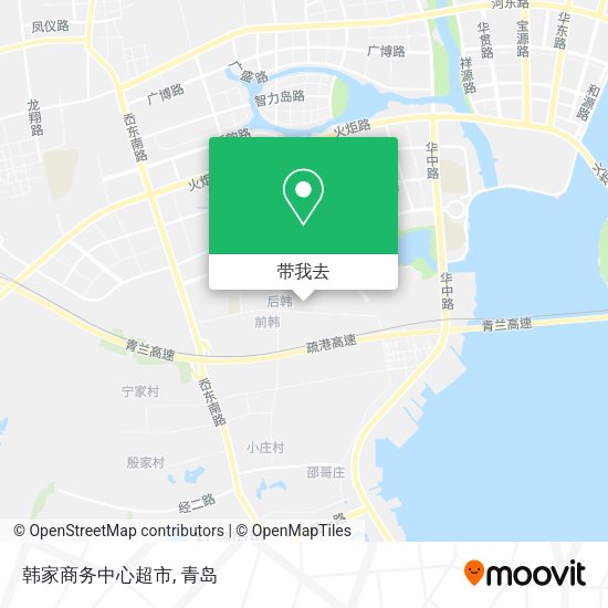 韩家商务中心超市地图