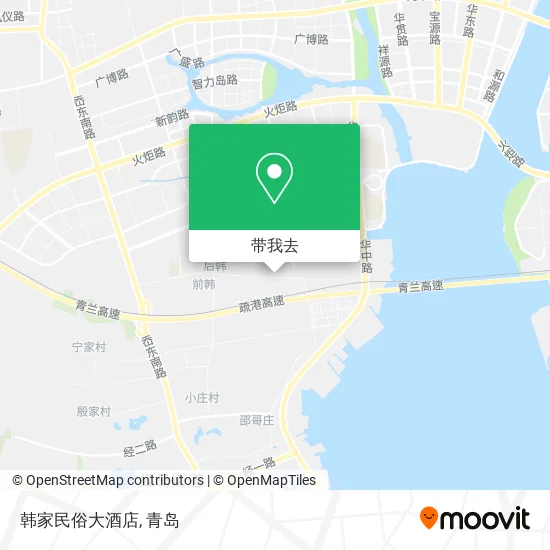 韩家民俗大酒店地图