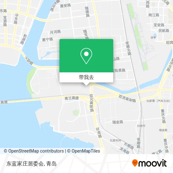 东蓝家庄居委会地图