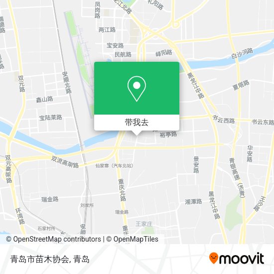青岛市苗木协会地图